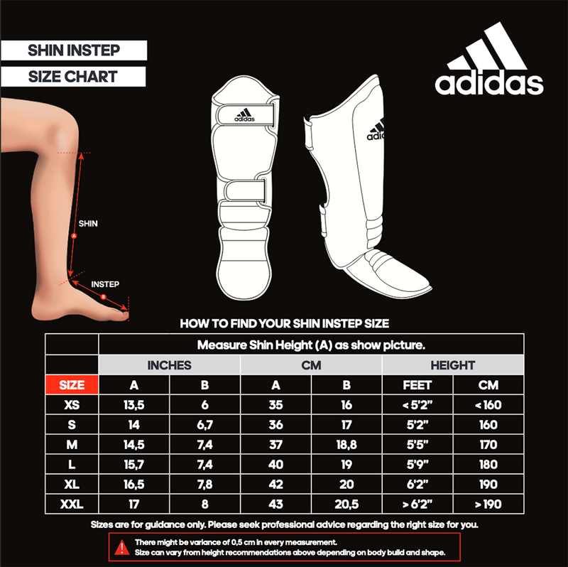 Jalka- ja säärisuojat - Adidas - Pro, Musta