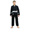 BJJ-puku - Ground Game - Spartan - Lasten, Musta