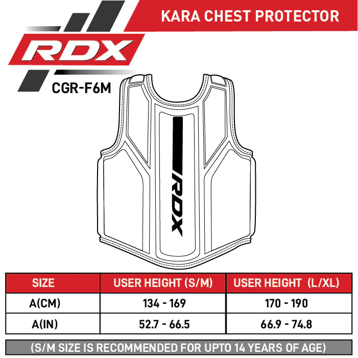 Rintapanssari - RDX - 'F6 KARA' - Musta/Kulta