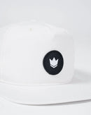 Lippis - Kingz - Crown Patch 5-panel - Valkoinen