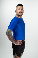 Rash Guard - Nippon Sport - 'Classic' - Lyhythihainen - Sininen