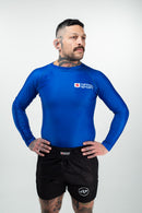 Rash Guard - Nippon Sport - 'Classic' - Pitkähihainen - Sininen