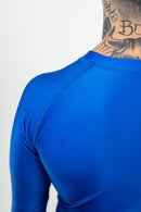 Rash Guard - Nippon Sport - 'Classic' - Pitkähihainen - Sininen