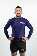 Rash Guard - Nippon Sport - 'Classic' - Pitkähihainen - Purppura