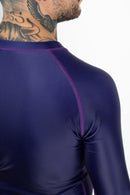 Rash Guard - Nippon Sport - 'Classic' - Pitkähihainen - Purppura