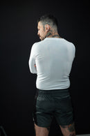 Rash Guard - Nippon Sport - 'Classic' - Pitkähihainen - Valkoinen