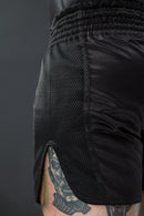 Muay Thai shortsit - Nippon Sport - Musta