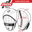 Pistehanskat - RDX - 'F6 KARA' - Musta/Valkoinen