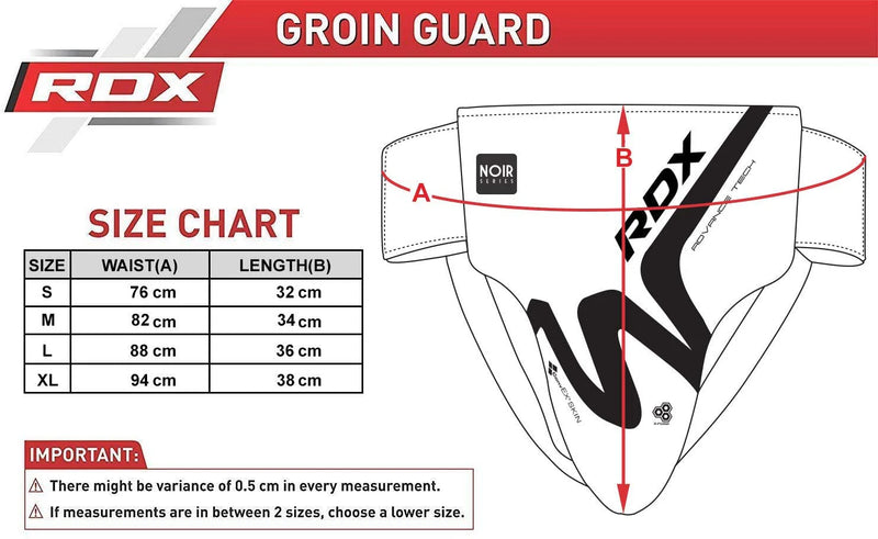 Groin Guard - RDX - 'T15' - Black