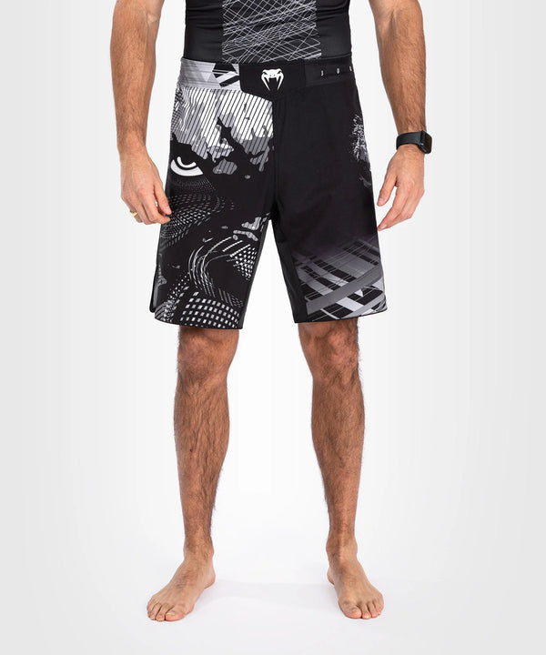 Fightshorts - Venum - 'Gorilla Jungle' - Musta/Valkoinen