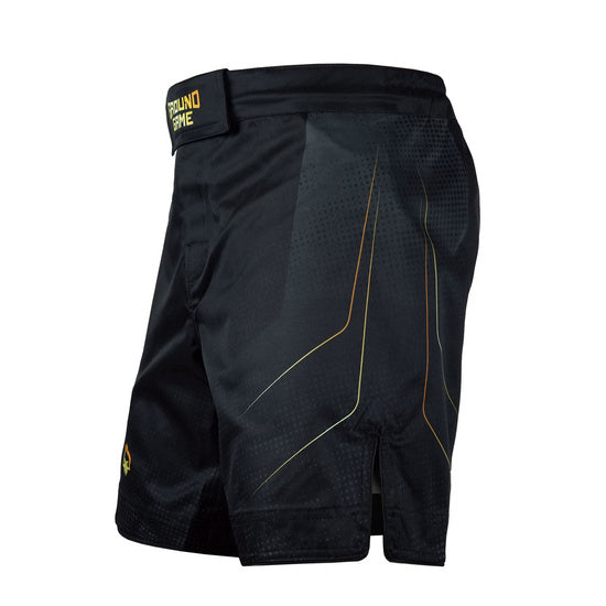 MMA shortsit - Ground Game - Gold 2.0 - Musta/Kulta