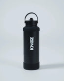 Juomapullo - Kingz - Flo Bottle, Musta