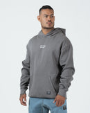 Huppari - Kingz - Box Hoodie, Harmaa