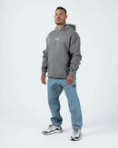 Huppari - Kingz - Box Hoodie, Harmaa