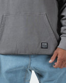 Huppari - Kingz - Box Hoodie, Harmaa