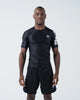 Rash guard - Kingz - Kore - Lyhythihainen, musta
