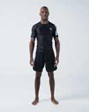 Rash guard - Kingz - Kore - Lyhythihainen, musta