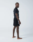 Rash guard - Kingz - Kore - Lyhythihainen, musta