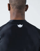 Rash guard - Kingz - Kore - Lyhythihainen, musta