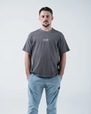 T-paita - Kingz - Box Tee, Harmaa
