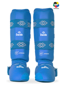 Karate jalka- ja säärisuojat - Deado - WKF, Sininen ja Punainen