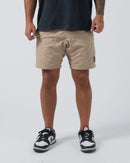 Shortsit - Kingz - Casual Gi Shorts, Khaki
