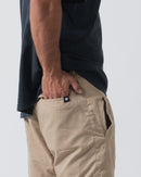 Shortsit - Kingz - Casual Gi Shorts, Khaki