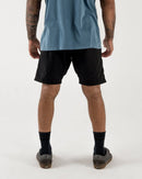Shortsit - Kingz - Casual Gi Shorts, Musta
