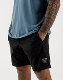 Shortsit - Kingz - Casual Gi Shorts, Musta
