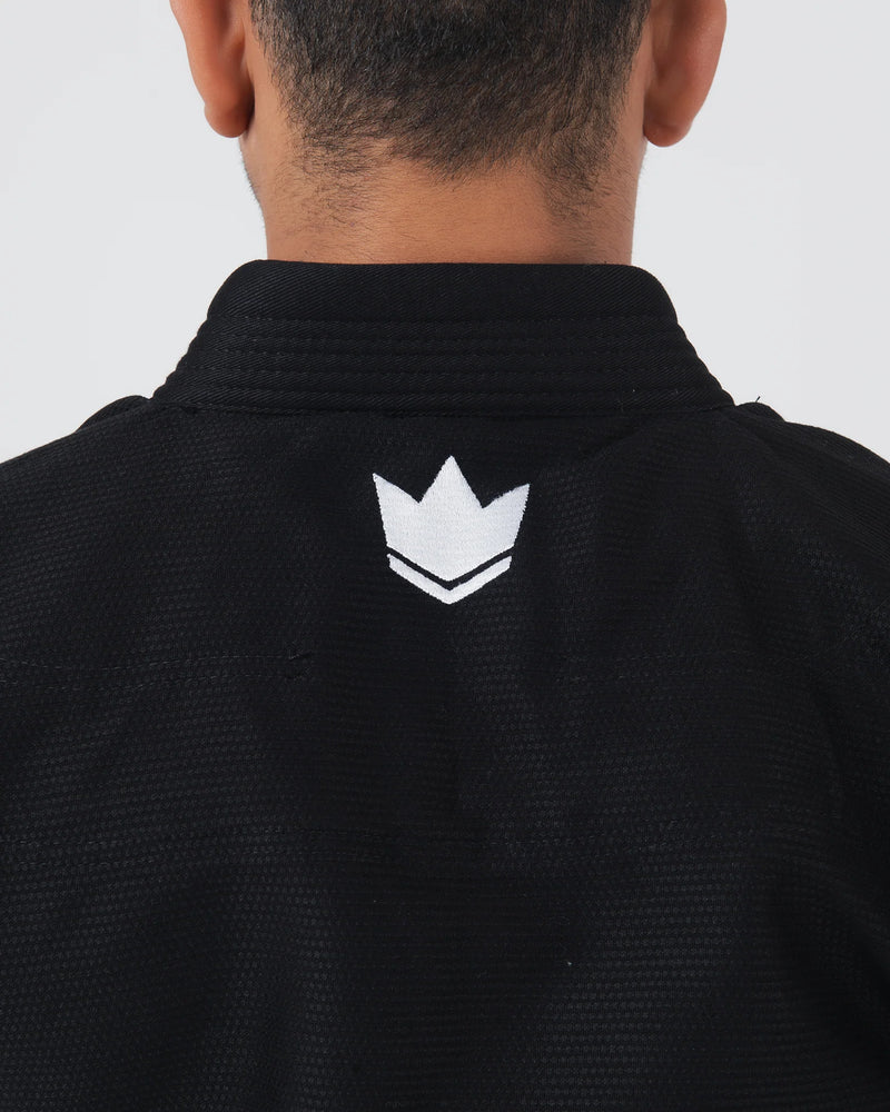 BJJ-puku - Kingz - The ONE jiu-jitsu Gi V2 - Musta
