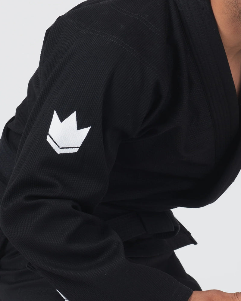 BJJ-puku - Kingz - The ONE jiu-jitsu Gi V2 - Musta