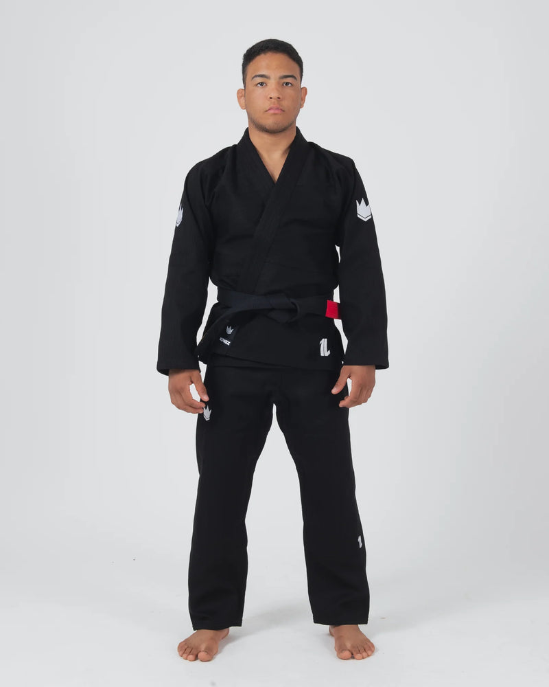BJJ-puku - Kingz - The ONE jiu-jitsu Gi V2 - Musta