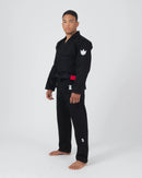 BJJ-puku - Kingz - The ONE jiu-jitsu Gi V2 - Musta