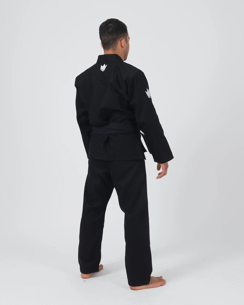 BJJ-puku - Kingz - The ONE jiu-jitsu Gi V2 - Musta