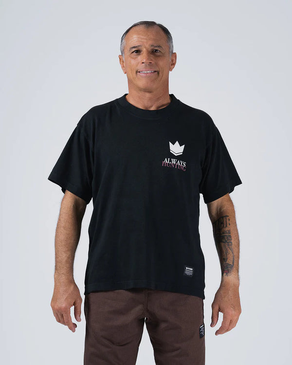T-paita - Kingz - Hunting tee, musta