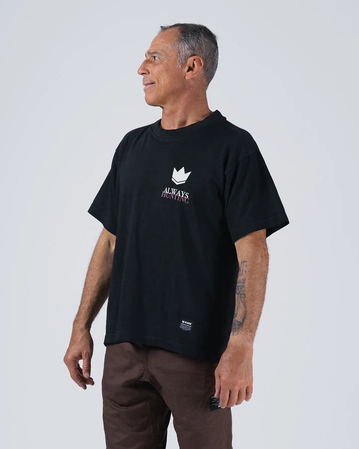 T-paita - Kingz - Hunting tee, musta