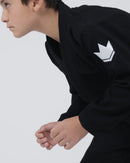 BJJ-puku - Kingz - The One - Lasten, Musta