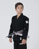 BJJ-puku - Kingz - The One - Lasten, Musta