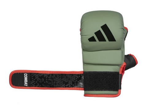 MMA-hanskat - Adidas - Combat 50 - Vihreä/Musta