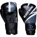 Nyrkkeilyhanskat - Budo-Nord - Hook, Musta/Harmaa