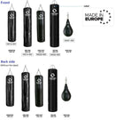 Nyrkkeilysäkki - Budo Nord - Convex Challenge - Musta