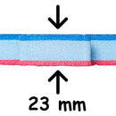 Palapelitatami - Budo-Nord - 2,3 cm - Punainen-Sininen