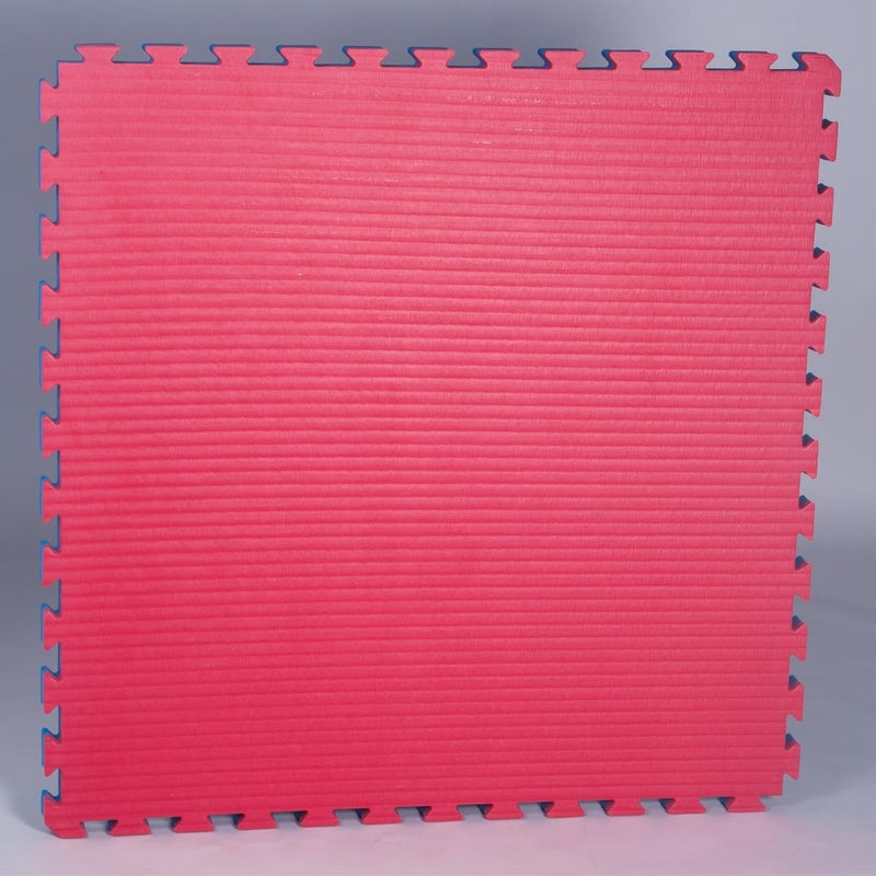 Palapelitatami - Budo Nord - 4 cm - Sininen-Punainen