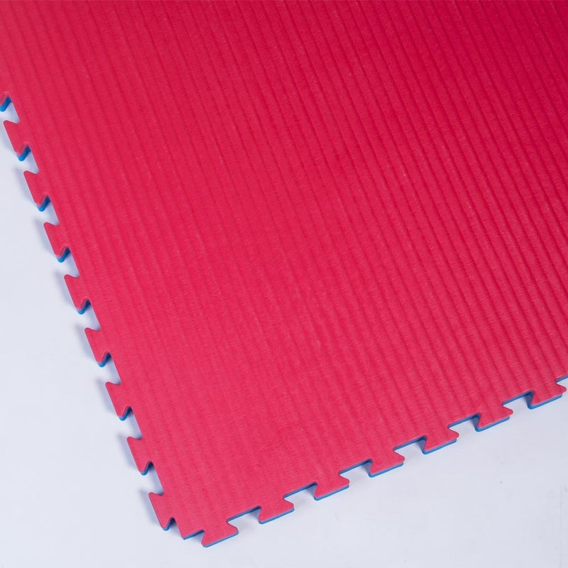 Palapelitatami - Budo Nord - 4 cm - Sininen-Punainen