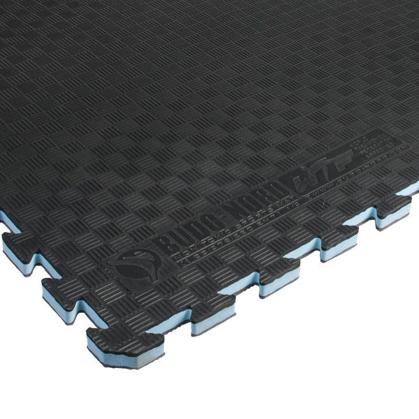 Palapelitatami - Budo Nord - 2,3 cm - Musta-Harmaa