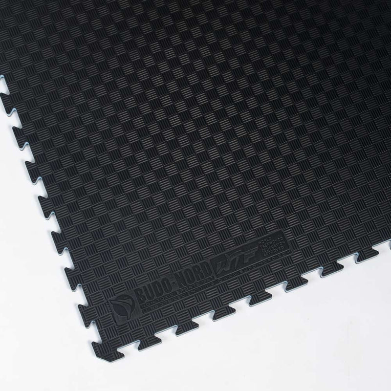 Palapelitatami - Budo Nord - 2,3 cm - Musta-Harmaa