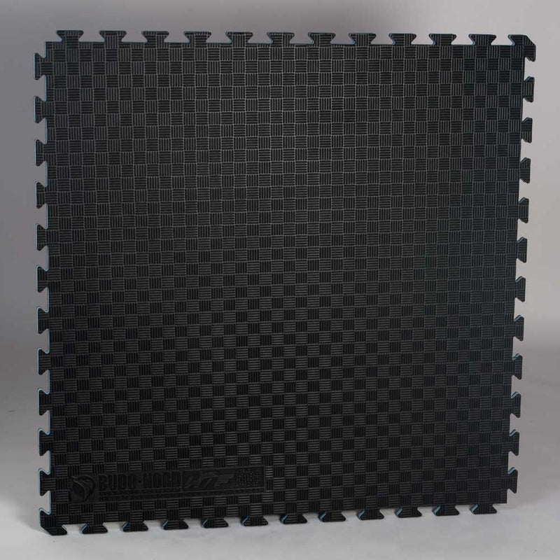 Palapelitatami - Budo Nord - 2,3 cm - Musta-Harmaa