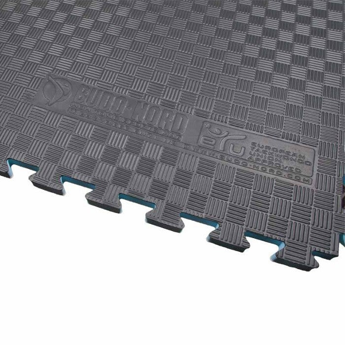 Palapelitatami - Budo Nord - 2,3 cm - Musta-Harmaa