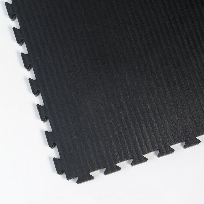 Palapelitatami - Budo Nord - 4 cm - Musta-Harmaa