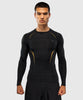 Rashguard - Venum - G-Core - Pitkähihainen - Musta/Kulta